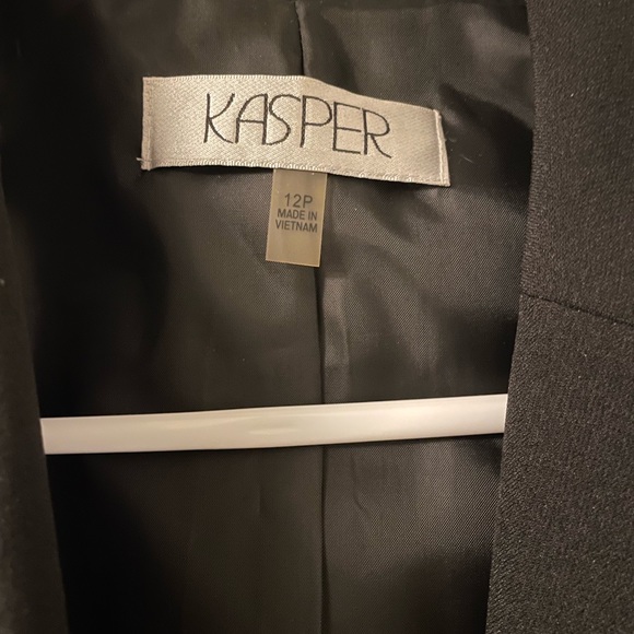 Crepe One-Button Blazer - Picture 2 of 2